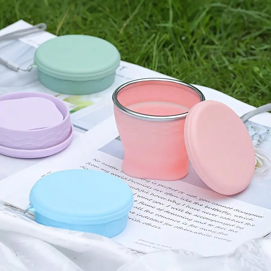 Portable Foldable Water Bridge Outdoor Camping Travel Cup 6 76 Ounce Qme