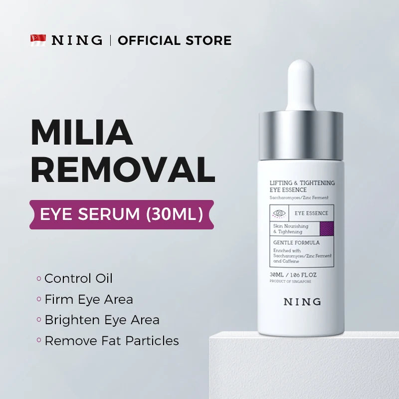 NING Lifting Tightening Eye Essence Zinc Fermented Yeast Peptides Qme