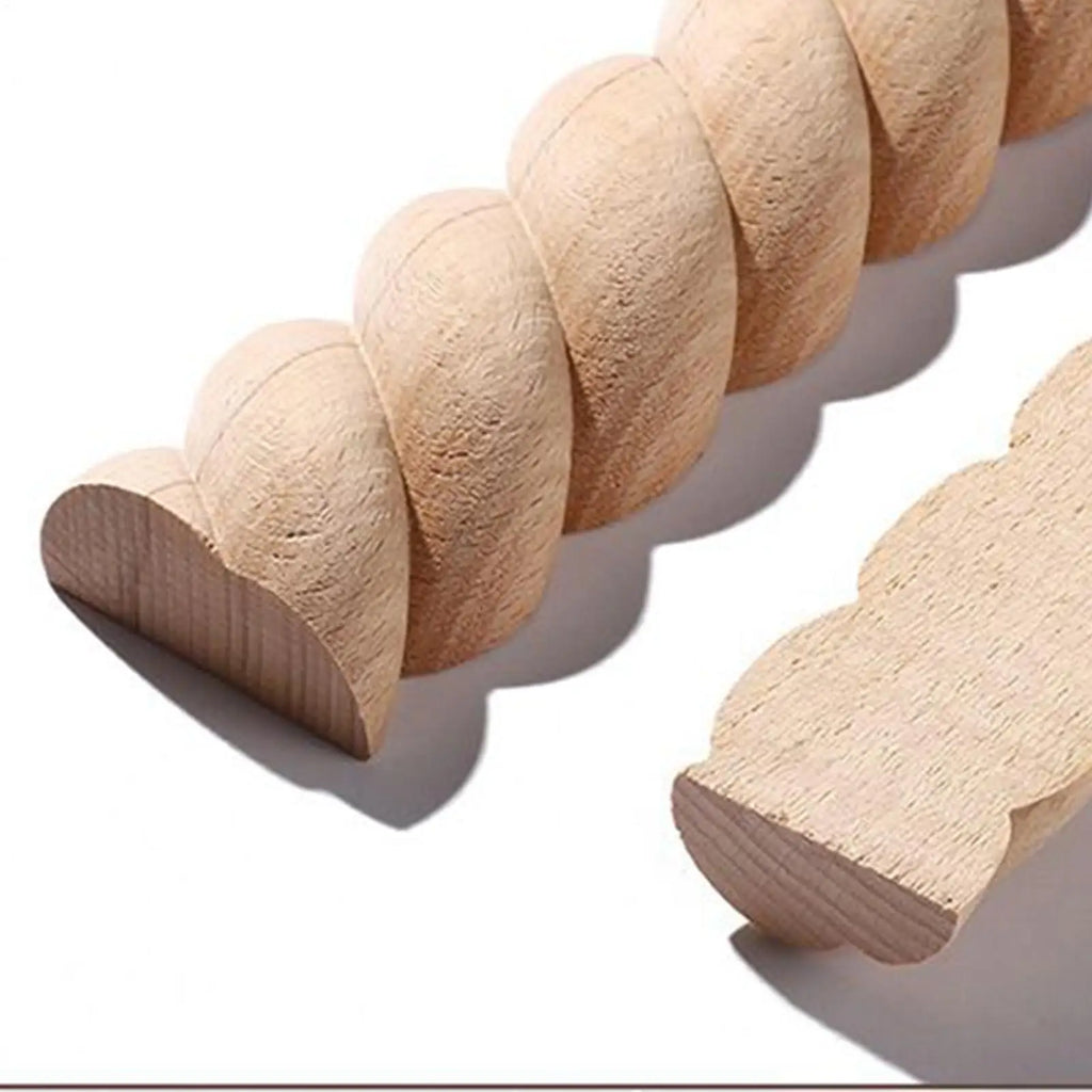 Wood Trim Cuttable Decorative Strips 10 Unfinished Woodcraft Supplies Qme