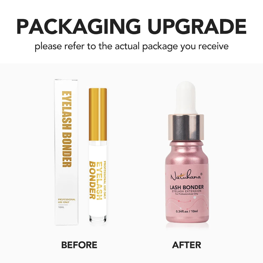 NATUHANA Bonder Fixing Agent Eyelashes Extensions Primer Long Last Qme