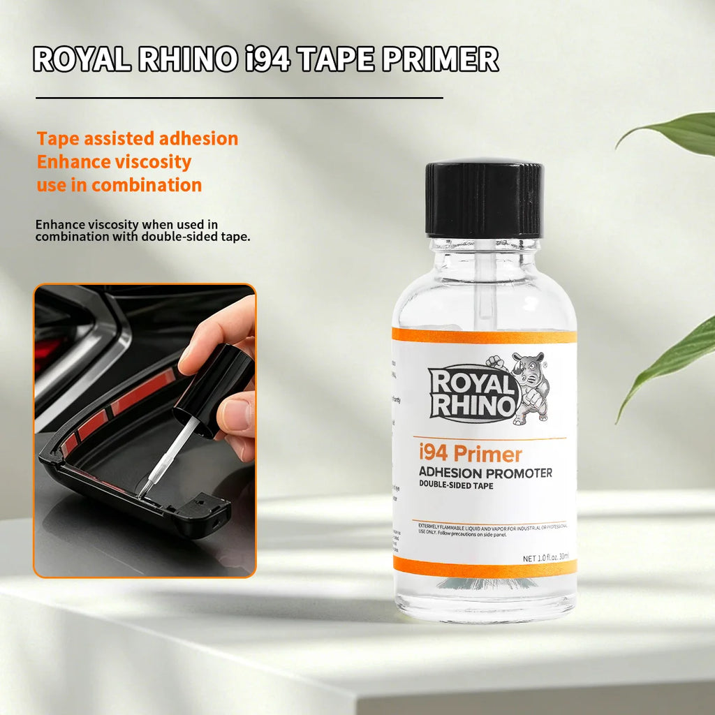 30ML I94 Primer Double Sided Tape Adhesive Adhesion Promoter Car Door Kitchen Bathroom Accessories Styling Enhanced Viscosity Qme