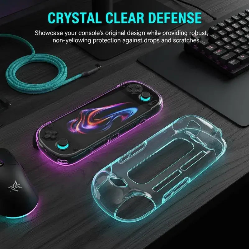 Transparent Soft TPU Case Pocket 6 Impact Resistant Protective Cover Qme