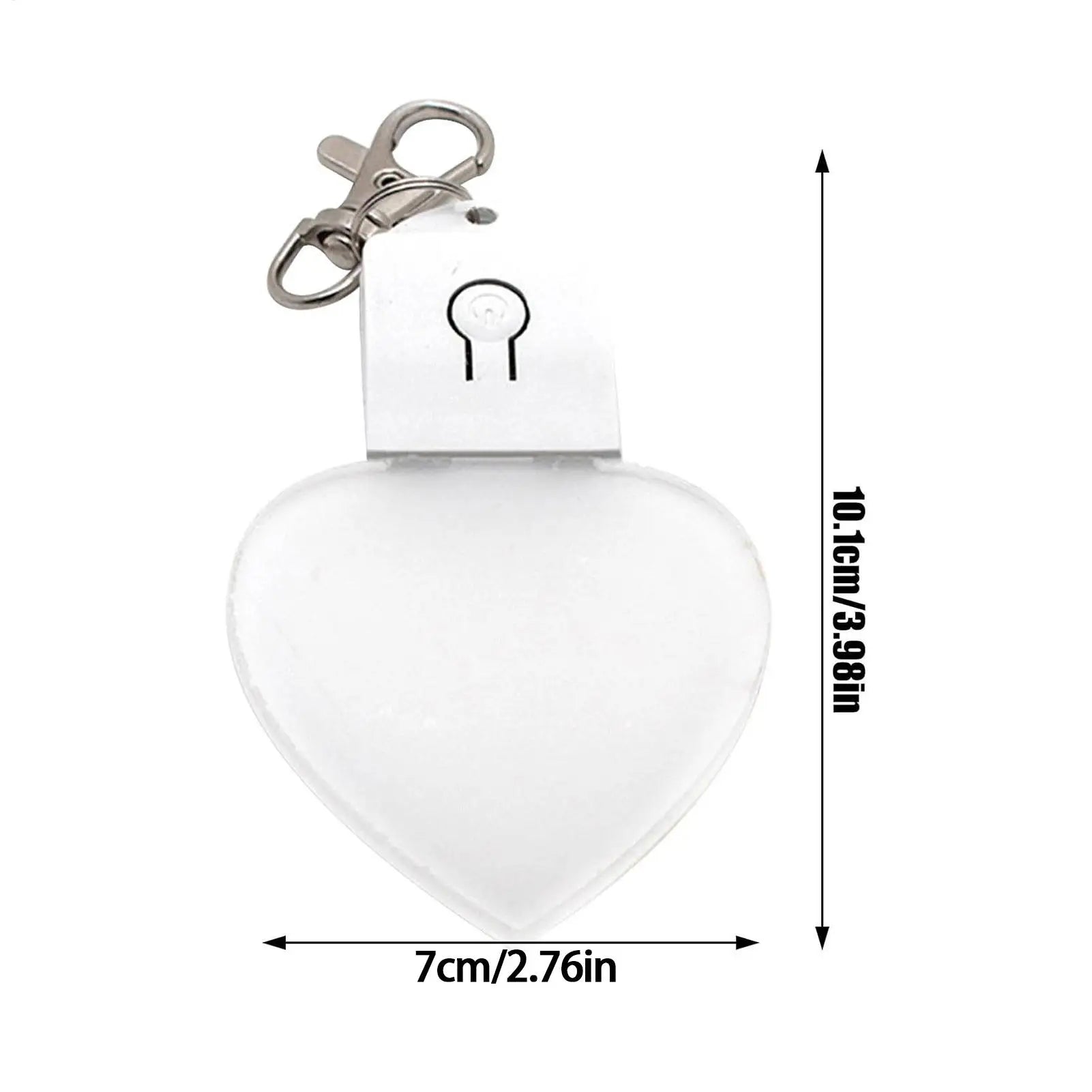 Light Up Heart for Bag Handbags Pendant Purse Must Haves Glow Heart Night Light Handbags LED Lamp for Women Wallets Qme