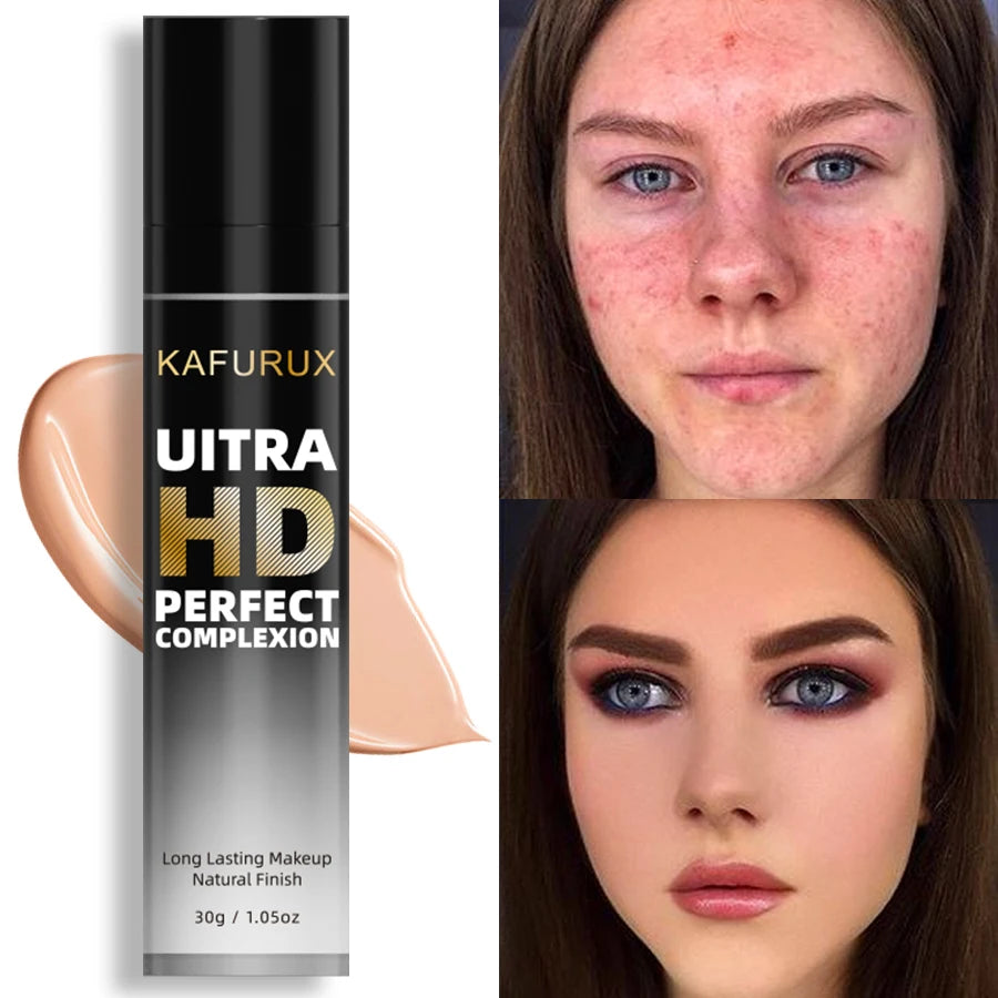 8-Color Face Foundation Cream Oil-control Matte Concealer Waterproof Qme
