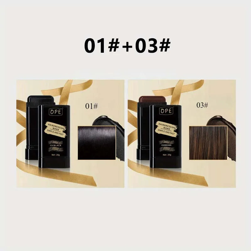 Hide Gray Hair Seconds OPE Quick Dye Comb Waterproof Suitable All Qme 01 03
