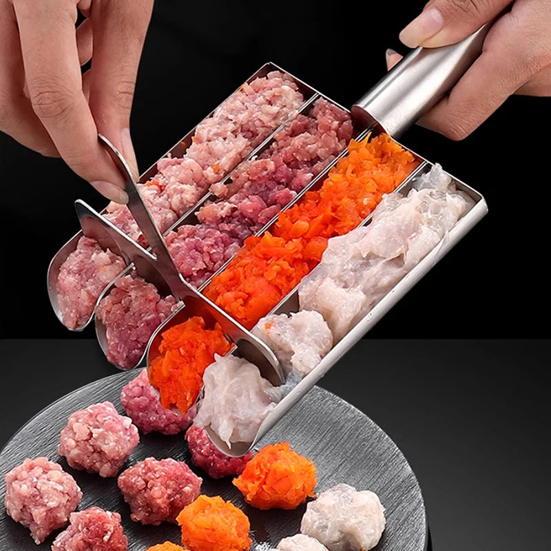 Easy-release Non-stick Meatball Maker Manual Spoon Effortless Fish Qme