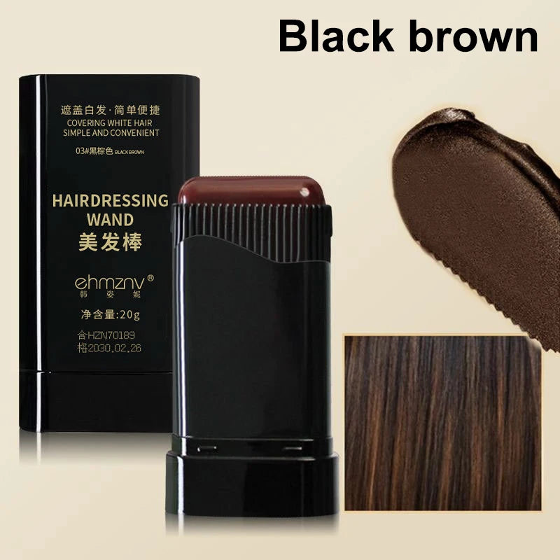 Quick Cover Hair Stick Men Women Instant Gray Covering White Qme Brown Black