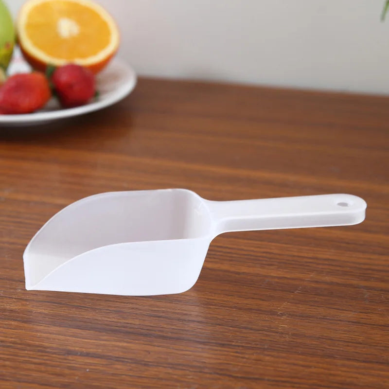 Multi Purpose Plastic Kitchen Scoops Canisters Ice Scooper Freezer Qme