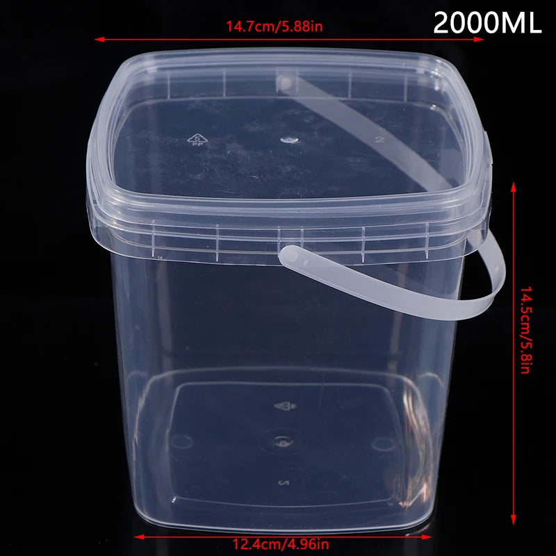 Dessert Cups Pudding Cup Cake Appetizer Jelly Yogurt Baking Qme 2000ML