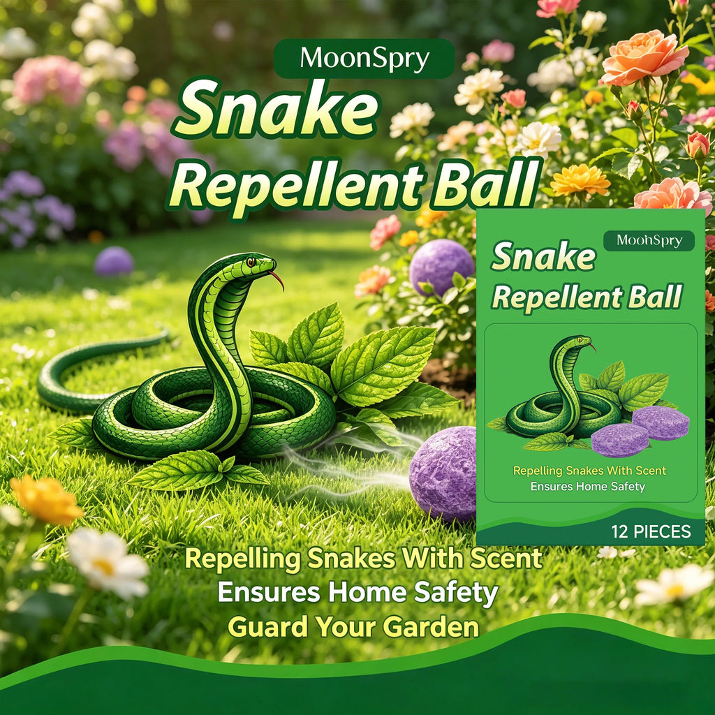 Outdoor Snake Repellent Snake Deterrent Set Repelling Snakes Long-Lasting Protection Natural Smell Pet & Kid Safe Pest Deterrent Qme