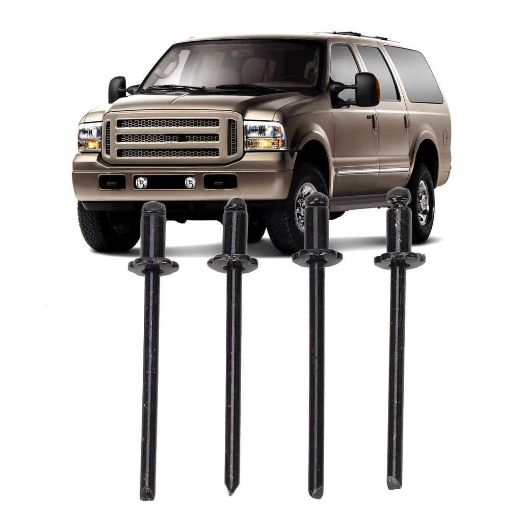 Dash Rosette Rivets Aluminum Rosette Rivets High Strength Rustproof Long Lasting Replacement for AMC VIN DOOR Qme