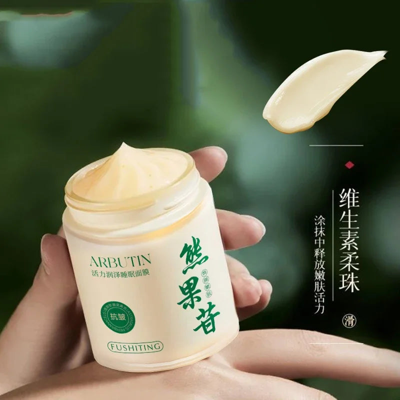 Arbutin Good Night Frozen Film Face Care Moisturizing Hydrating Qme
