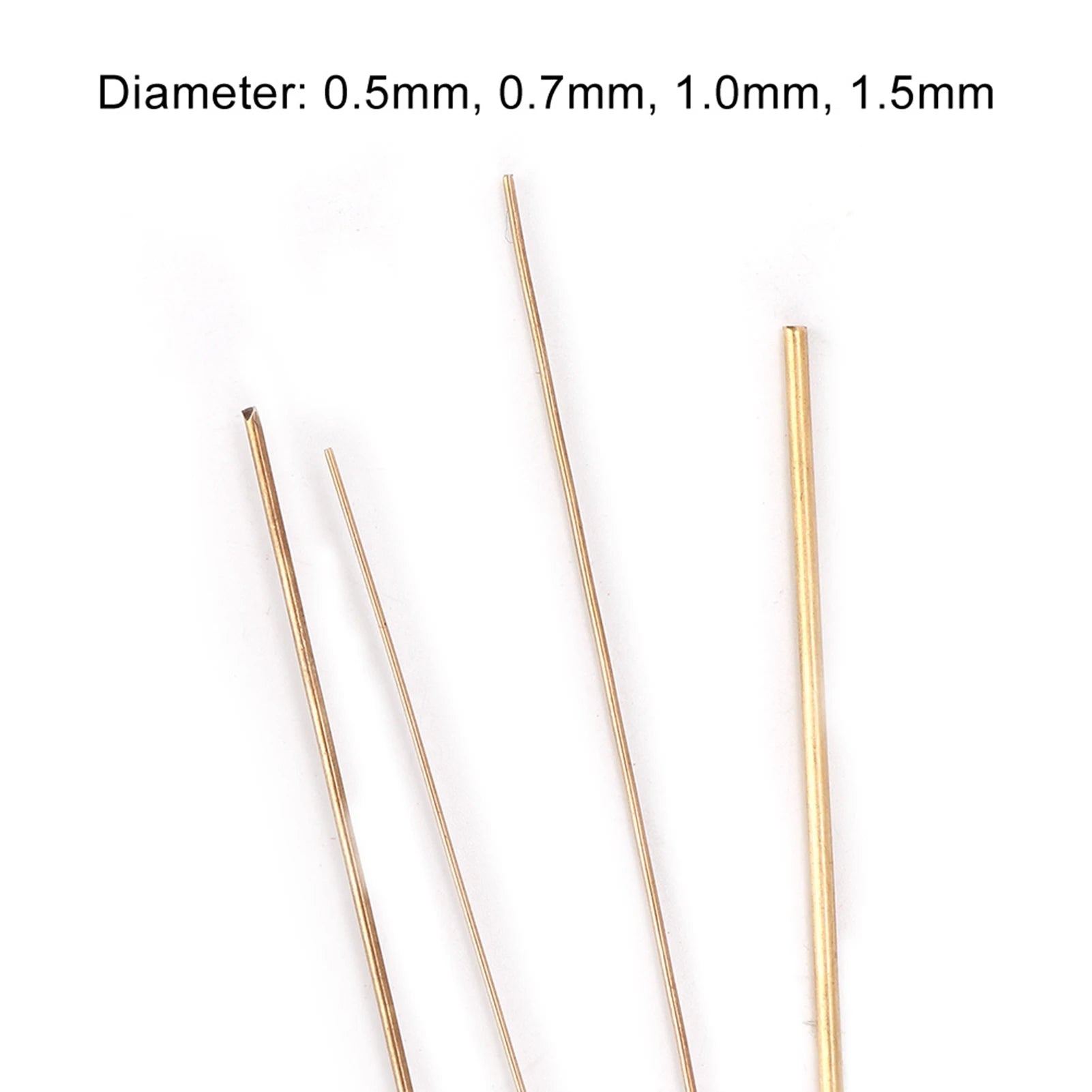 Metal Welding Wire Flexible Design Lightweight 0.5mm 0.7mm 1.0mm 1.5mm Soldering Rods Multifunctional for Jewelry Making Qme
