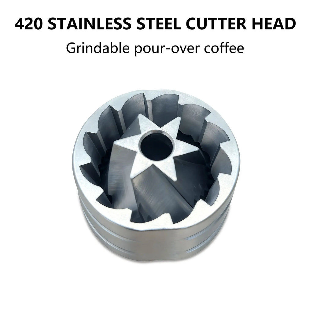 Portable Electric Coffee Grinder USB Rechargeable Bean Replaceable Qme ZM-YSDP