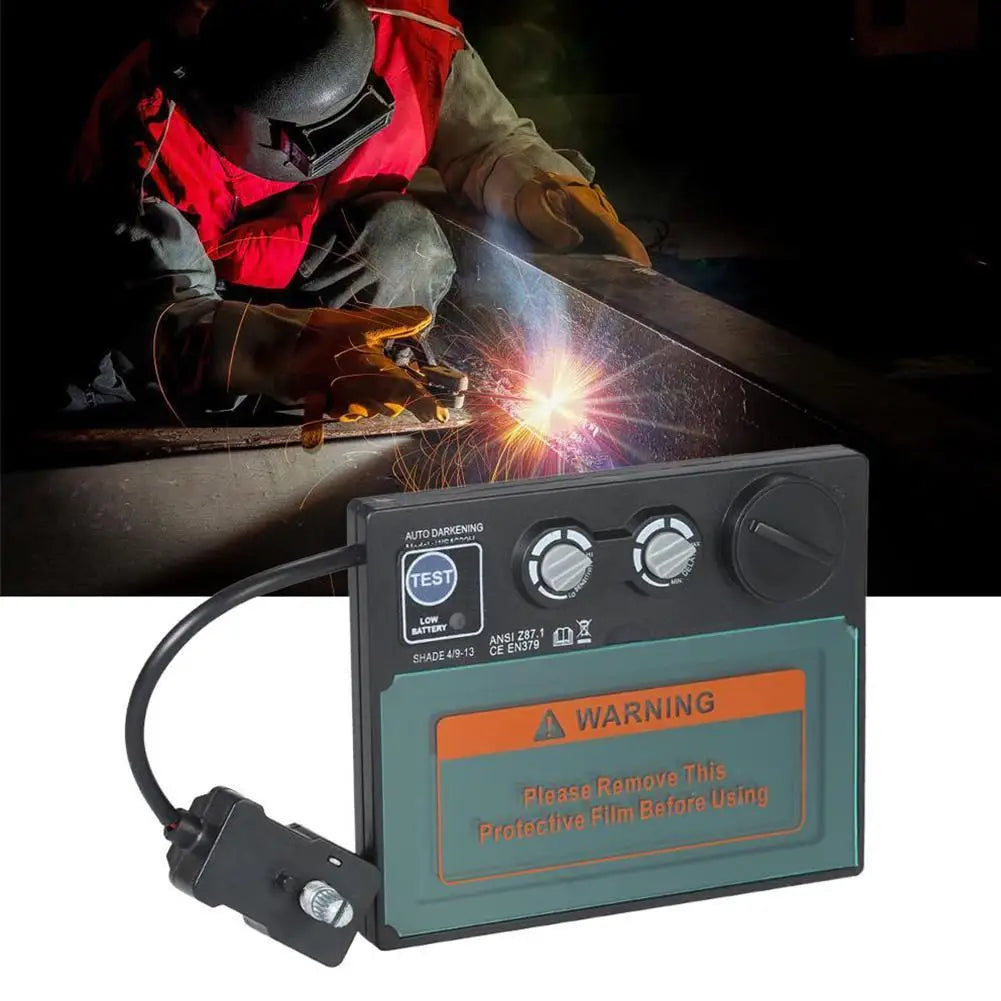 Automatic dimming mask Welding/welding Helmet Welder Welding Lens Eyes For Welding Machine Welding Tools Eyes ProtectorCar Solar Qme