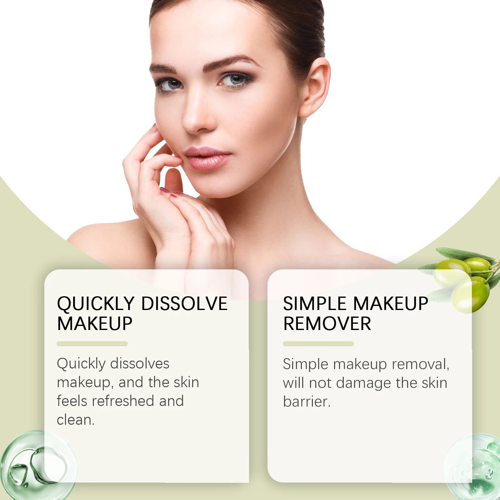 Gentle Makeup Remover Oil Deep Cleansing Pore Dirt Remove Blackhead Refreshing Cleansing Oil Exfoliator Facial Cleansing Makeup Qme