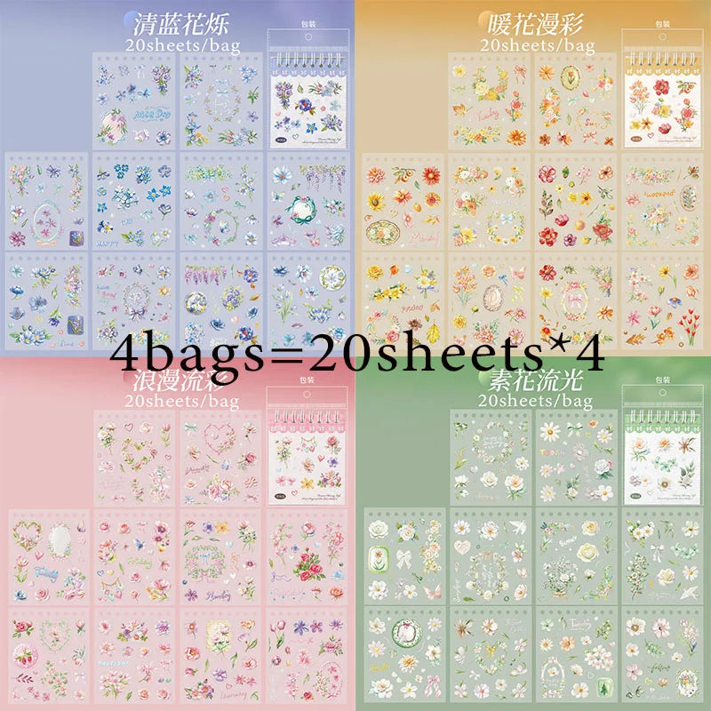Wreath & Rose Stickers for Journaling and Kuka Card Making, Decor Decals for Cups, Tumblers & Phone Cases, Back to School Haves Qme ALL