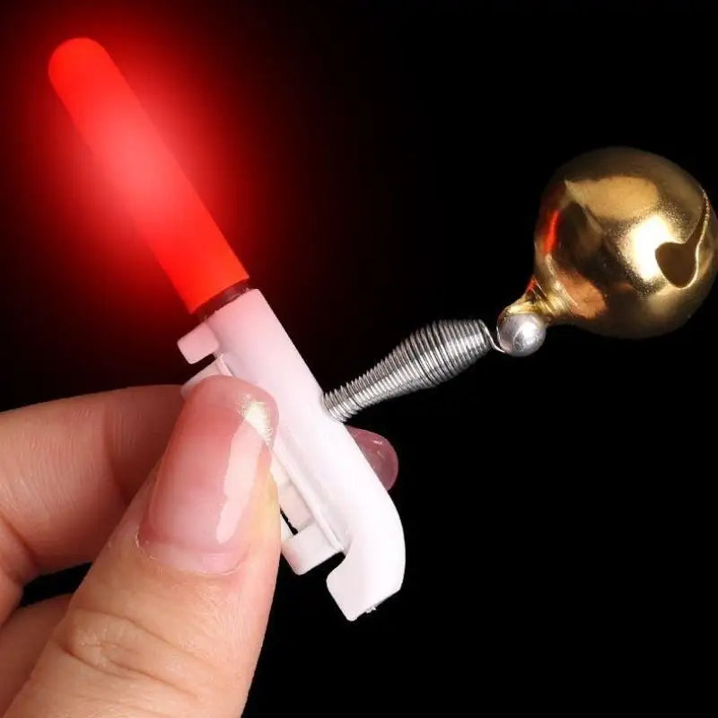 Reusable Electronic Light Stick Bell LED Fishing Alarms Accessories Qme