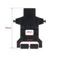 Pinch Roller Plastic Bracket Rubber Eco- Printer Qme 05