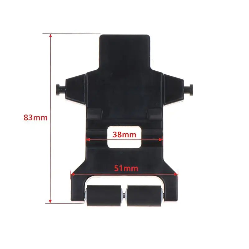 Pinch Roller Plastic Bracket Rubber Eco- Printer Qme 05