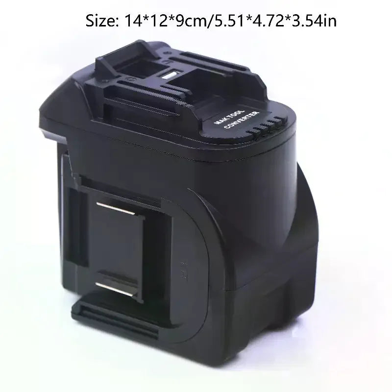 2 In 1 Battery Adapter Converter Portable Li-ion Battery Adapter For 18V Cordless Power Tools Accessories Qme