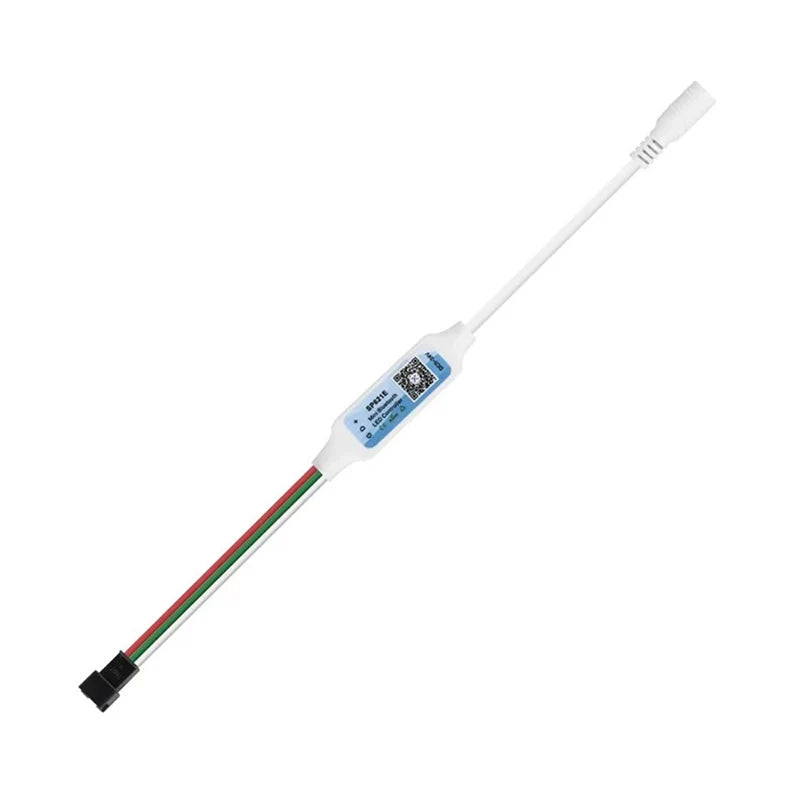 SP621E Mini Bluetooth RGB Controller For WS2811 WS2812 WS2813 LED Strip Light Control -24V. Qme