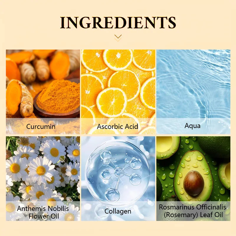 Turmeric vitamin C Eye Mask Anti Wrinkle Remove Dark Circle Eye Bags Puffiness Reduce Fine Line Firming Brightening Eye Patches Qme