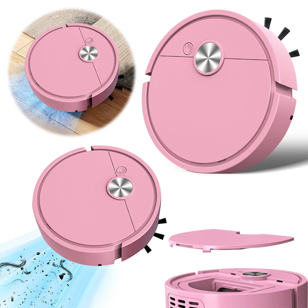 Smart Vacuum Cleaning Robot Mini Mopping Suction And Sweeping Integrated Fully Automatic Cleaning Sweeping Robot Qme