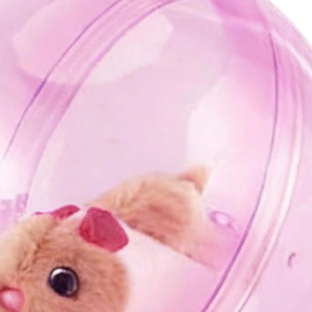 Interactive Plush Toys Automatic Rolling Ball Hamster Realistic Electric Pet for Cat Dog Bunny Child Girl Boy House Playroom Qme