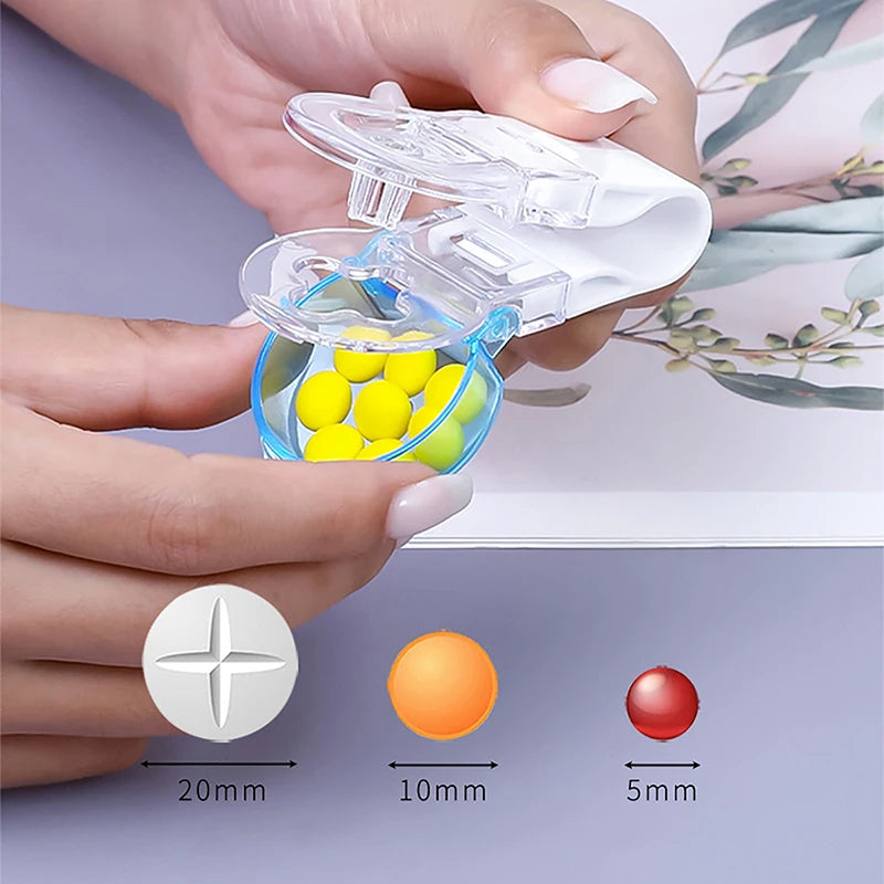 Easy Take Out Pills Package Portable Pill Taker Dispenser Tablet Qme