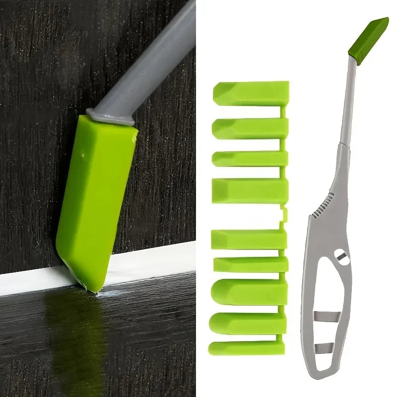 Multi-angle sealant scraper and joint filling tool kit, suitable for bathrooms, kitchens, floors, window and door gaps filling Qme