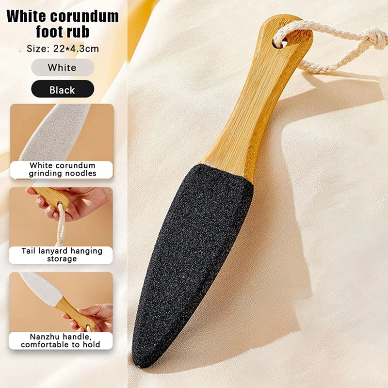 Callus Remover Foot Scrubber Colossal File Care Exfoliation Rasp Qme Pointed Black