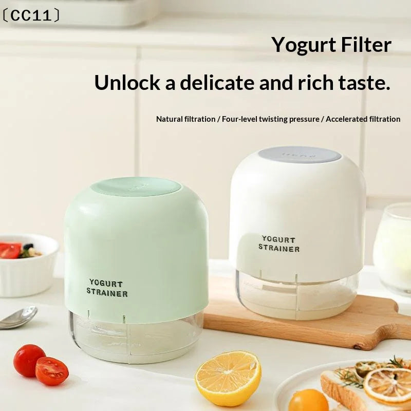 Yogurt Strainer 4 Gear Squeezing Fast Filtration Home Creamy Greek Qme