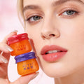 Plant Extract Moisturizing Silk Soft Lip Mask Box Without Greasiness Qme 2pcs