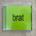 Western Electronic Music CD, Minimalist Fluorescent Green Solid Color Lettering Cover, Avant-Garde High-Energy Track Collection Qme Music CD