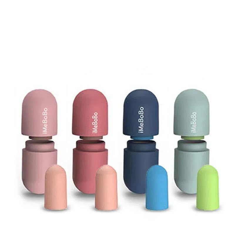 Lipstick noise cancelling earplugs, sponge earplugs, sleep snoring memory foam, sleep silent, student dormitory Qme