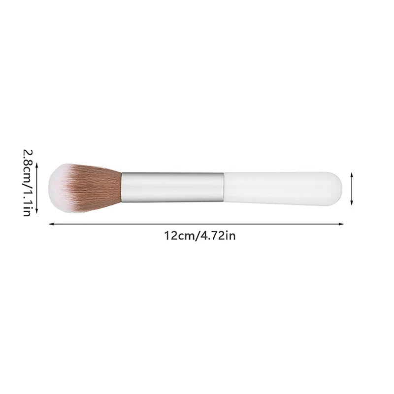 Round Handle Multifunctional Makeup Brushes Girl Professional Powder Qme