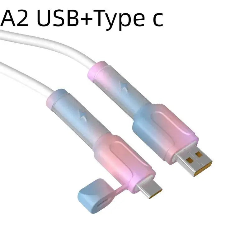 Charger Cable Protector Soft Silicone Cover C Cord Saver Practical Qme A2