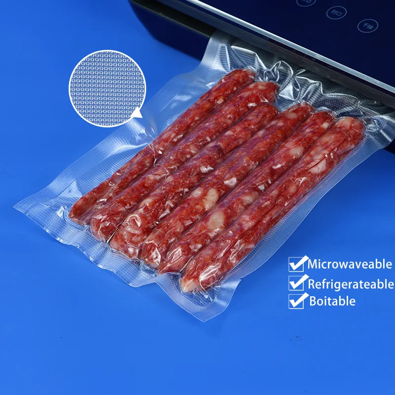 Eco-Friendly Food Vacuum Bags Sous Vide Roll Bags For Vacuum Packing Machine Packaging Food Storage Vacuum Bags for Vacuum Seale Qme