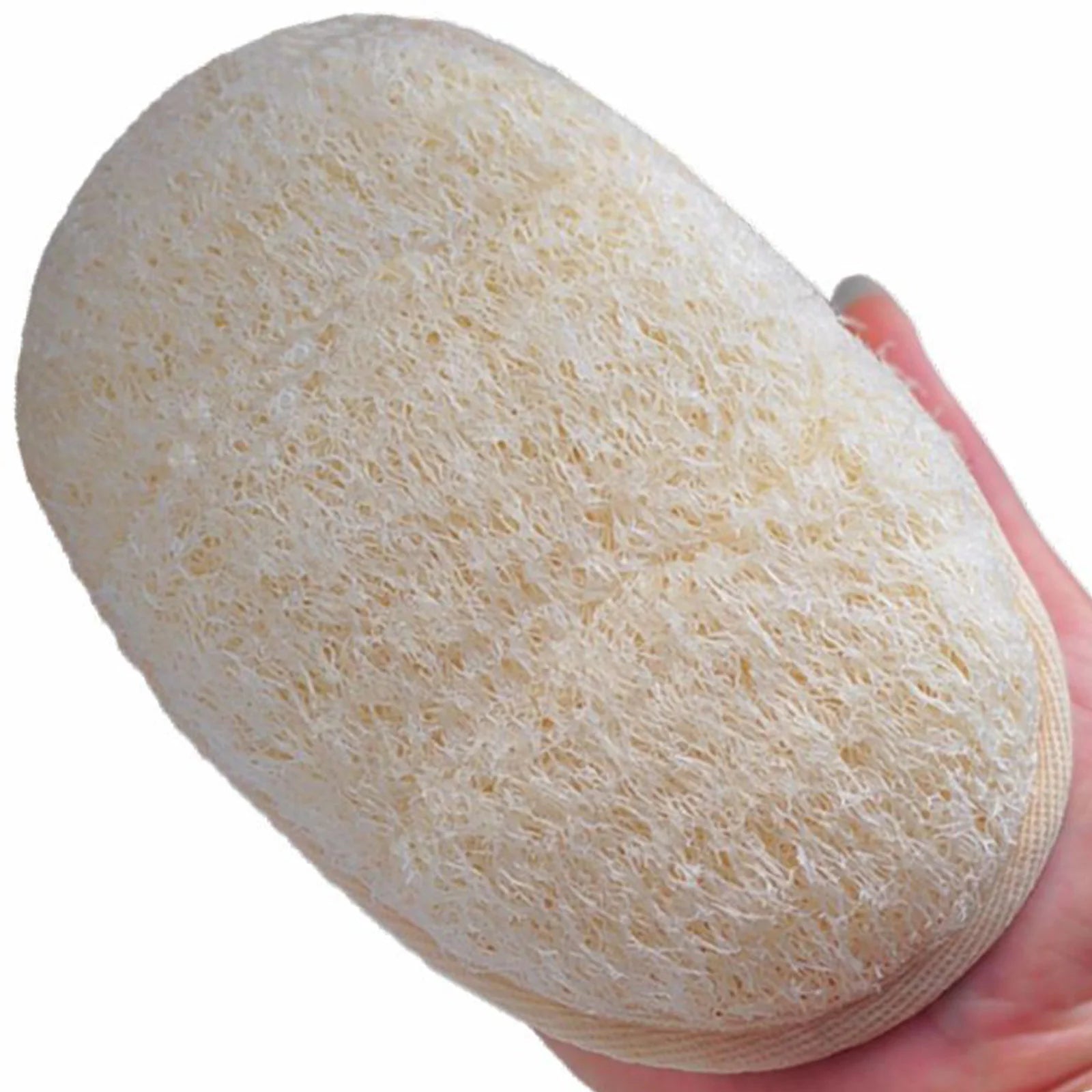 Exfoliating Sponge Pad Natural Towel Gourd Sponge Scrub Body Gloves for Men and Women Durable Bathing Spa Deep Cleaning Tool Qme
