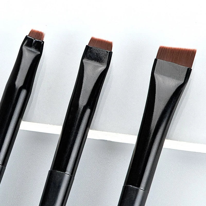 Blade Eyeliner Brush Eyebrow Portable Flat Fine Eye Liner Brow Qme
