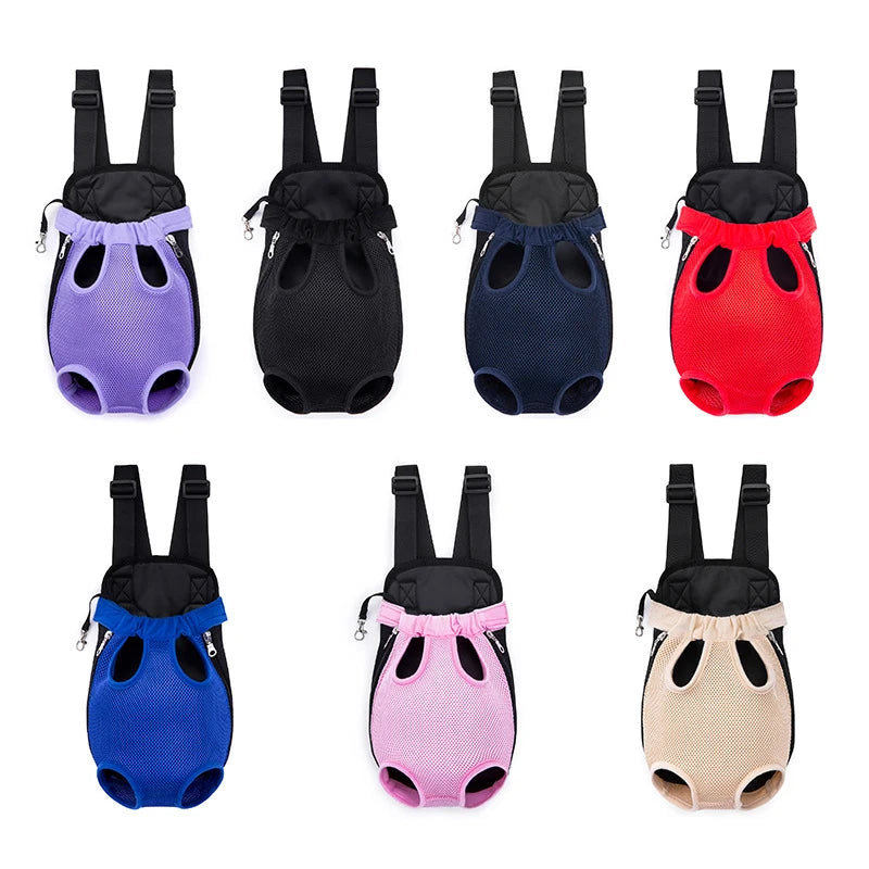 Dog Carrier Backpack Small Cat Outdoor Accessories Adjustable Pet Qme