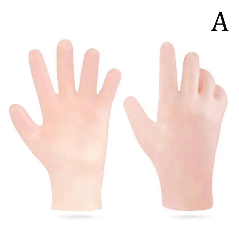 Moisturizing Socks Exfoliating Gel Heel Preventing Dryness Cracked Qme naturel gloves