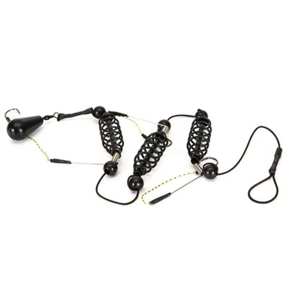 Fishing Hook Artificial Lure Bait Cage Set Fishing Feeder Baitholder Anzol Peche Catfish Jigs Carp Fishing Tackle Qme 25G