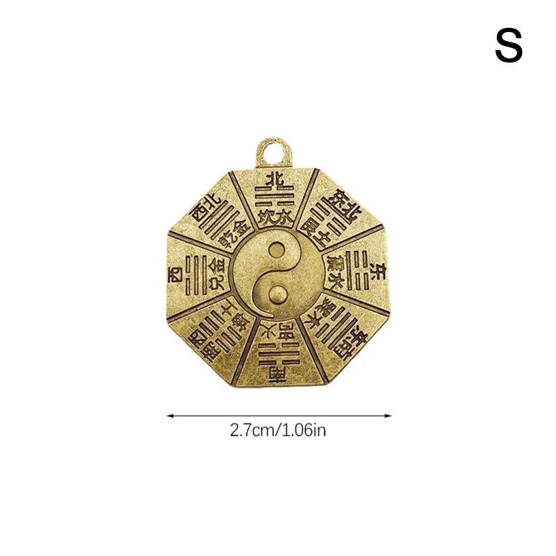 Taoism Bagua Diagrams Pendant Chinese Amulet Yin Yang Divination Qme S