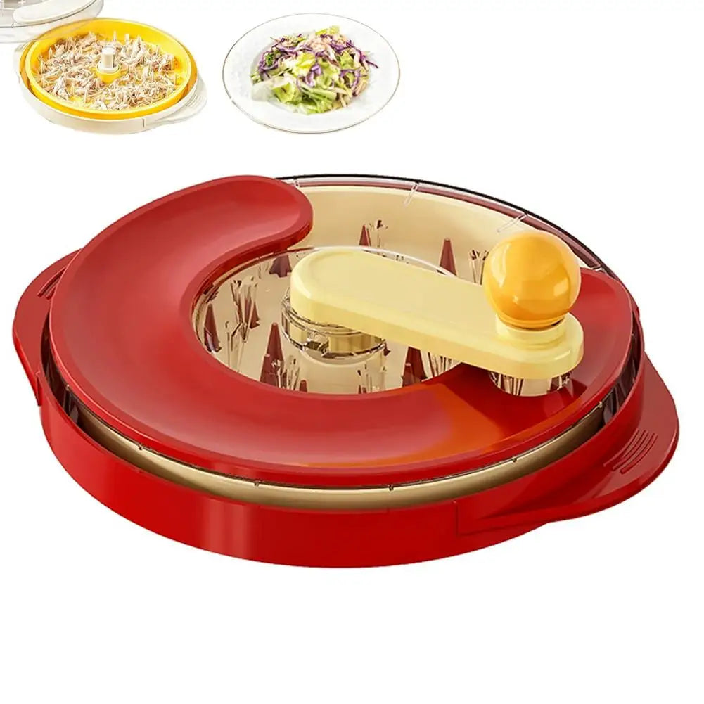 Meat Breast Shredding Separation Mincing Grinder Machine Chicken Qme Red