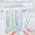 TIANZI Needle Type Gel Ink Pens Blue/Green 0.5mm Liquid Ballpoint Pen Students Stationery School Office Writing Tool Qme AB Multi-Colored