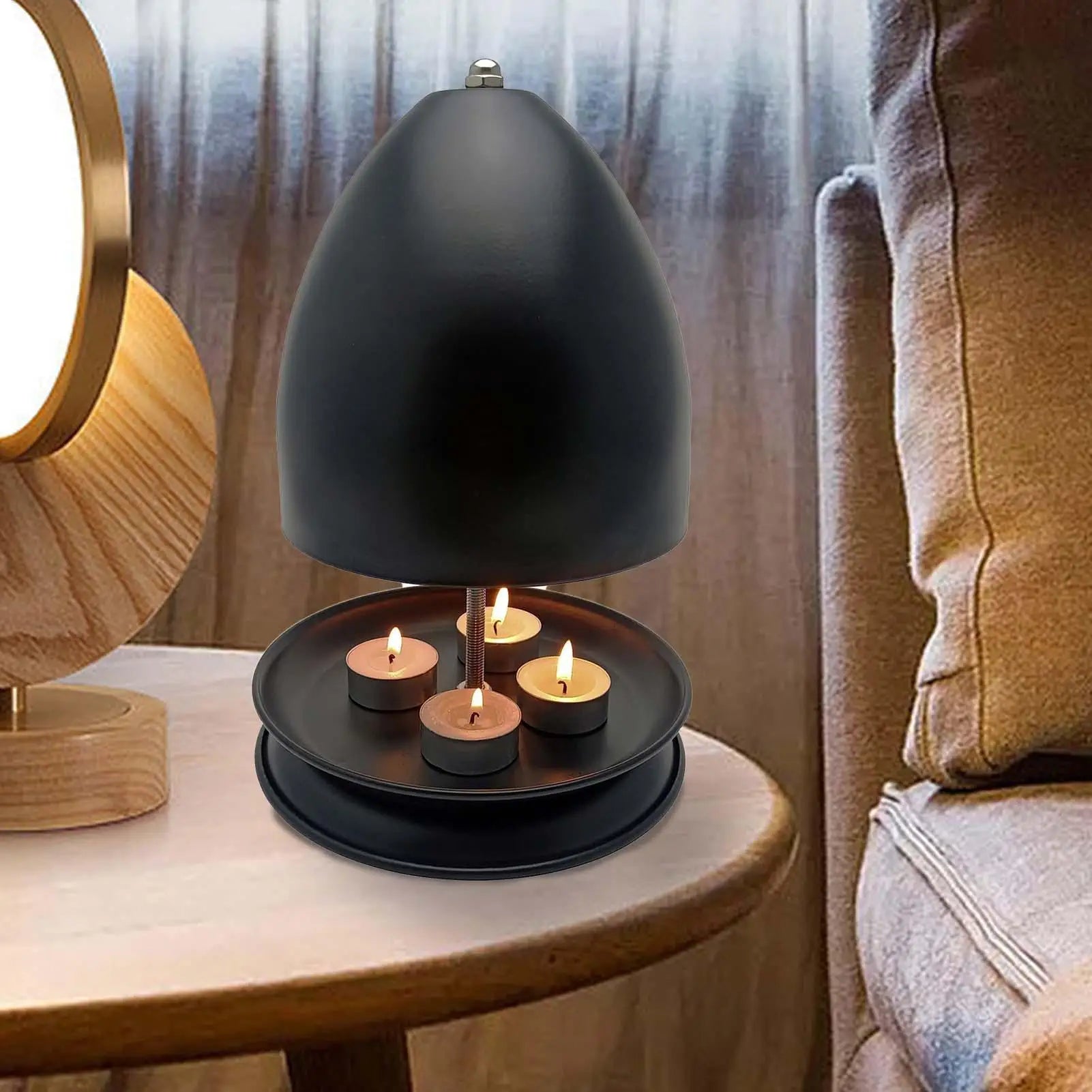 Tea Light Heater Metal Tealight Candle Room Large Space Oven Fast Qme
