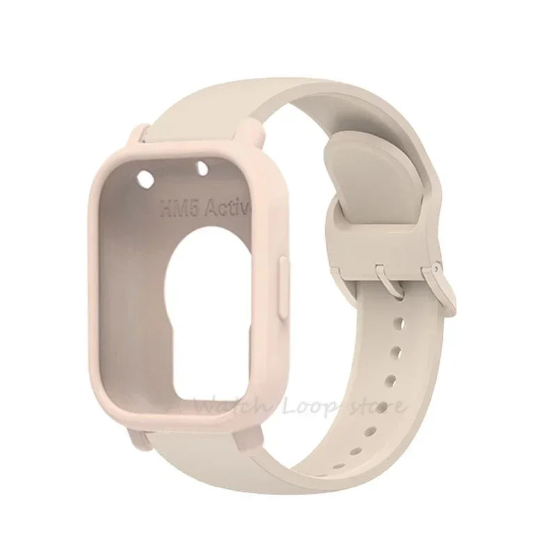 Silicone Case Strap Redmi Watch 5 Lite Active Repacement Bracelet
