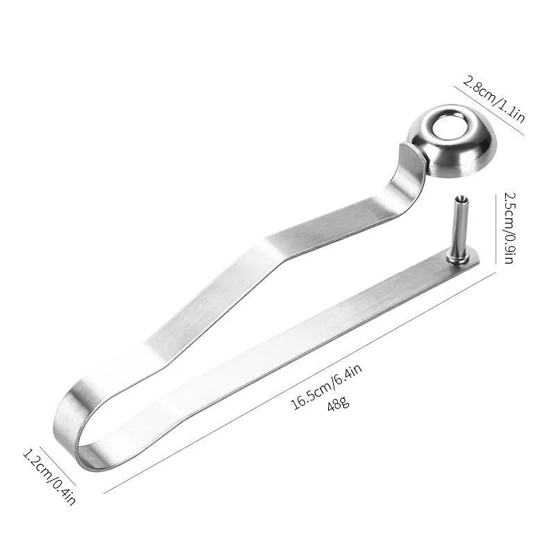 Stainless Steel Red Date Pitter Tool–Seed Corer Kitchen Gadget for Jujube Date Fruit Preparation Home Kitchen Baking Tool Qme C